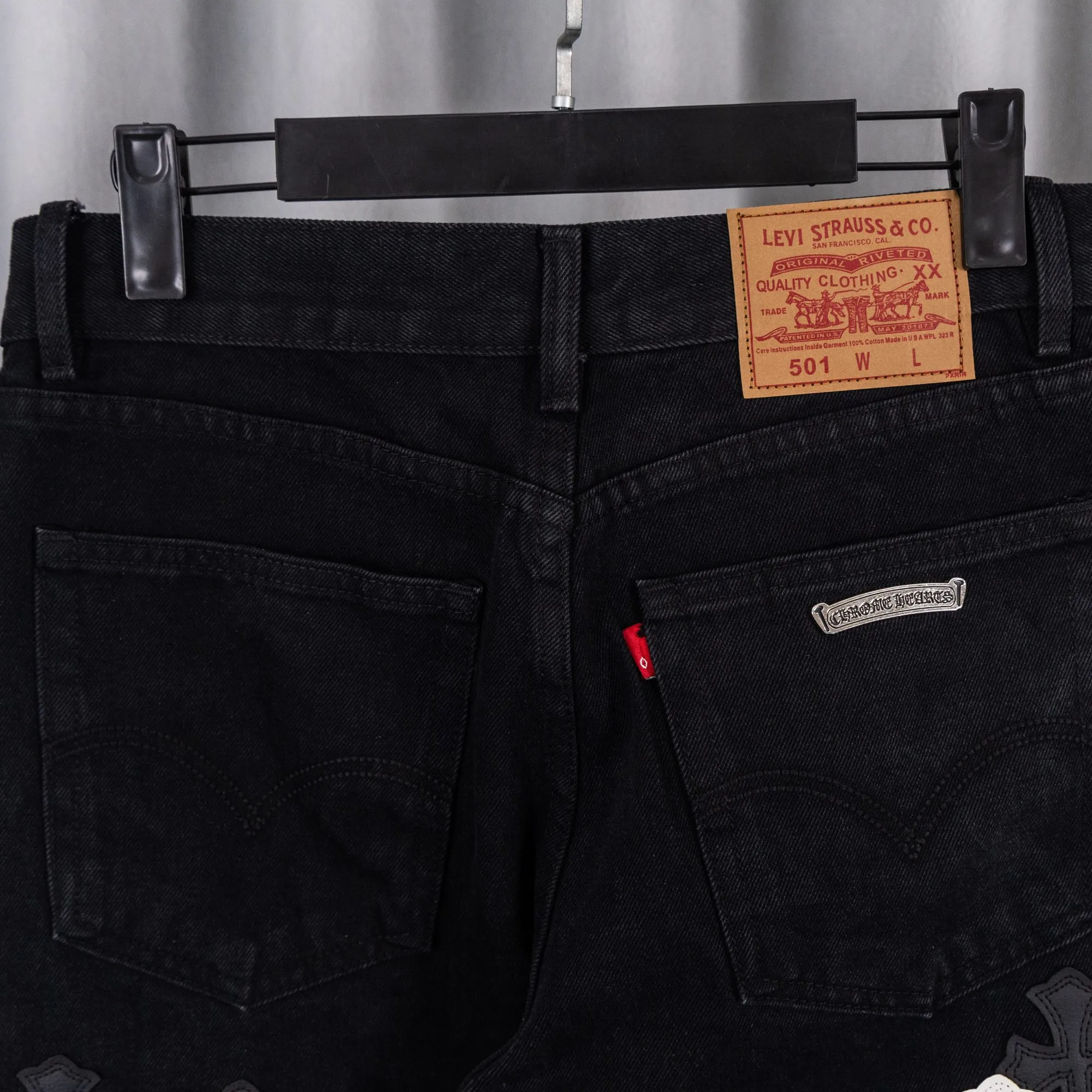 （ ） 155 vintage levis remake remake remake remake #CHROME HEARTS Same Style